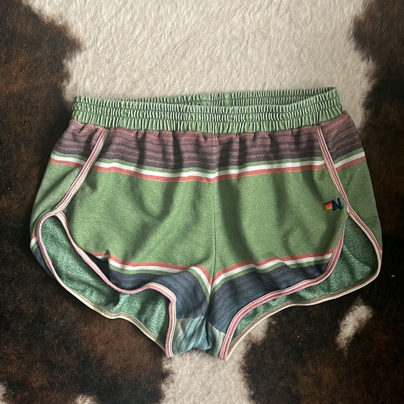 Aviator Nation Serape Jogger Shorts